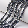 Electroplate Opaque Glass Beads Strands LS-EGLA-A034-P6mm-S02-1