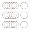 Tarnish Resistant 304 Stainless Steel Linking Ring STAS-T047-15A-1