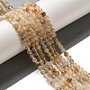 Natural Rutilated Quartz Beads Strands G-F619-10A-5