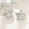 Brass Hoop Earrings for Women EJEW-U041-08P-1