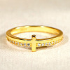 Alloy Rhinestone Plain Band Rings PW-WGCCD43-02-1