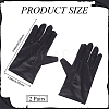 Satin Gloves AJEW-CY0002-52A-2