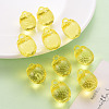 Autumn Theme Transparent Acrylic Pendants TACR-T024-04B-916-7