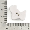 Dog Ceramic Buttons BUTT-I018-01E-02-3