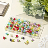120Pcs Acrylic Beads with Plastic Imitation Pearl Beads Pendants FIND-SC0019-78-7