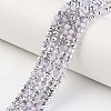 Electroplate Glass Beads Strands X-EGLA-A034-J8mm-M04-1