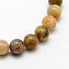 Round Natural Crazy Lace Agate Beads Strands G-P058C-01-2