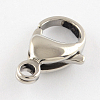 Tarnish Resistant Polished 316 Surgical Stainless Steel Lobster Claw Clasps STAS-R072-10-2