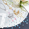 200Pcs Glass Charms RGLA-SP0001-03B-4