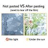 Gorgecraft Waterproof PVC Colored Laser Stained Window Film Adhesive Stickers DIY-WH0256-046-8