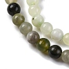 Natural New Jade Beads Strands G-F591-16-6MM-5