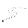 Non-Tarnish Stainless Steel Pendants Necklaces NJEW-K267-01E-P-2