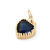 Brass Micro Pave Cubic Zirconia Pendants LS-KK-H204-01KCG-01-2