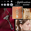 160Pcs 8 Styles Cubic Zirconia Cabochons ZIRC-PH0001-52-5