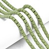 Handmade Polymer Clay Beads Strands CLAY-ZX006-01-104-4