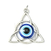 Alloy Triquetra Pendants PALLOY-JF02399-1