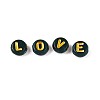 Plating Acrylic Beads PACR-T017-02D-2