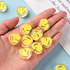 Transparent Enamel Acrylic Beads TACR-S155-004H-5