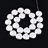 ABS Plastic Imitation Pearl Beads Strands KY-N015-08-B01-2