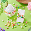 50Pcs Fruits Theme Handmade Polymer Clay Pendants CLAY-TA0007-08-7
