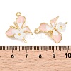 Alloy & Enamel & Resin Pendants RE-CBA415D-27G-3
