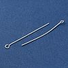 Brass Eye Pins KK-H502-02G-S-2