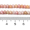 Ombre Effect Dyed Glass Beads Strands X-GLAA-C023-02-C12-3
