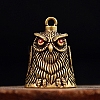 Owl Brass Mini Altar Bells for Witchcraft Wiccan Altar Supplies PW-WG605E7-01-2