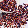 Baking Paint Glass Seed Beads SEED-S042-05B-49-1