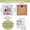Wood Picture Frame DIY-WH0162-59A-2