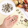 96Pcs 3 Colors Iron Bag Decorate Corners Protector PURS-CP0001-06-3