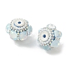 Sparkling Acrylic Rhinestone Beads CLAY-NH0003-01S-06-2