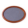 Oval Wood Pesentation Jewelry Display Tray ODIS-P008-21A-1