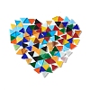 Triangle Mosaic Tiles Glass Cabochons DIY-P045-09-2