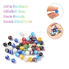48Pcs Handmade Millefiori Glass Beads LK-YW0001-02B-2