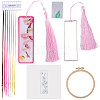 DIY Bookmarks Embroidery Starter Kit DIY-WH20816-004D-7