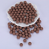 Round Silicone Focal Beads SI-JX0046A-114-1