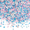 Snowflake Theme Handmade Polymer Clay Cabochons CLAY-SC0001-96-1