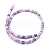 Dyed Natural Weathered Agate Beads Strands G-F583-11B-2
