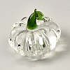 Glass Pumpkin Display Decorations DJEW-WH0043-71D-03-1