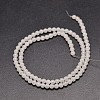 Natural White Jade Round Bead Strands G-P072-08-4mm-2