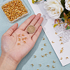500Pcs Brass End Bead Tips KK-DC0004-07-3