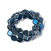 Electroplate Glass Beads Strands EGLA-L032-PL02-2
