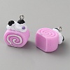 Opaque Resin Pendants RESI-CJC0028-05P-06-2