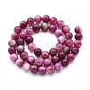Natural Quartz Beads Strands G-N355-8mm-14-2