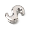 Brass Slide Charms KK-Z163-01P-S-2