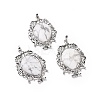 Natural Howlite Big Pendants G-P496-01P-22-1