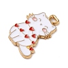 Alloy Enamel Pendants ENAM-Q507-13A-2