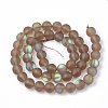 Synthetic Moonstone Beads Strands G-S283-05-6mm-2