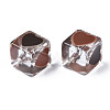 Transparent Acrylic Beads TACR-T004-10A-1